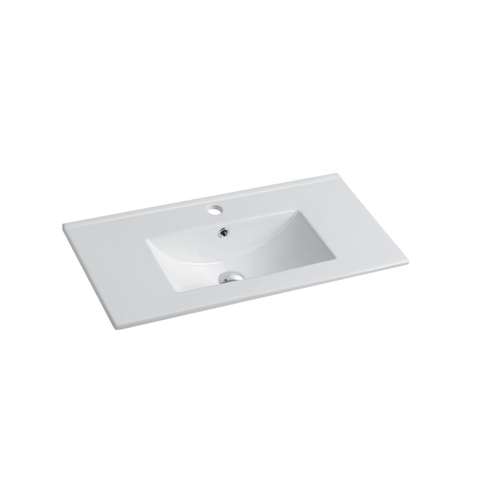 Раковина на мебель Vincea Mia Slim 81 Белый глянцевый
