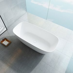 Ванна из искусственного камня Vincea Solid Surface 170х72 Белый матовый