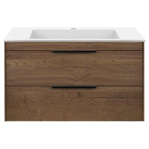 Тумба подвесная Vincea Chiara 2D 80 Дуб табак