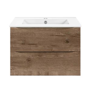 Тумба подвесная Vincea Mia Slim 60 Дуб винтажный